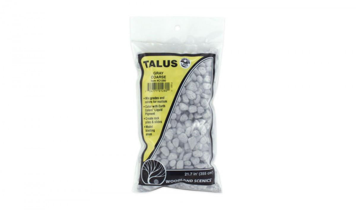 Woodland Scenics Talus Coarse Gray 1280